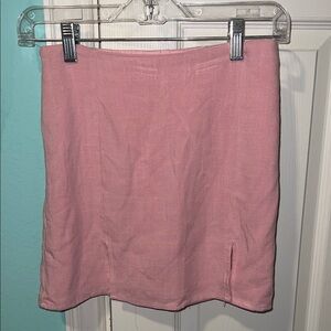 Native Pink Pencil Skirt